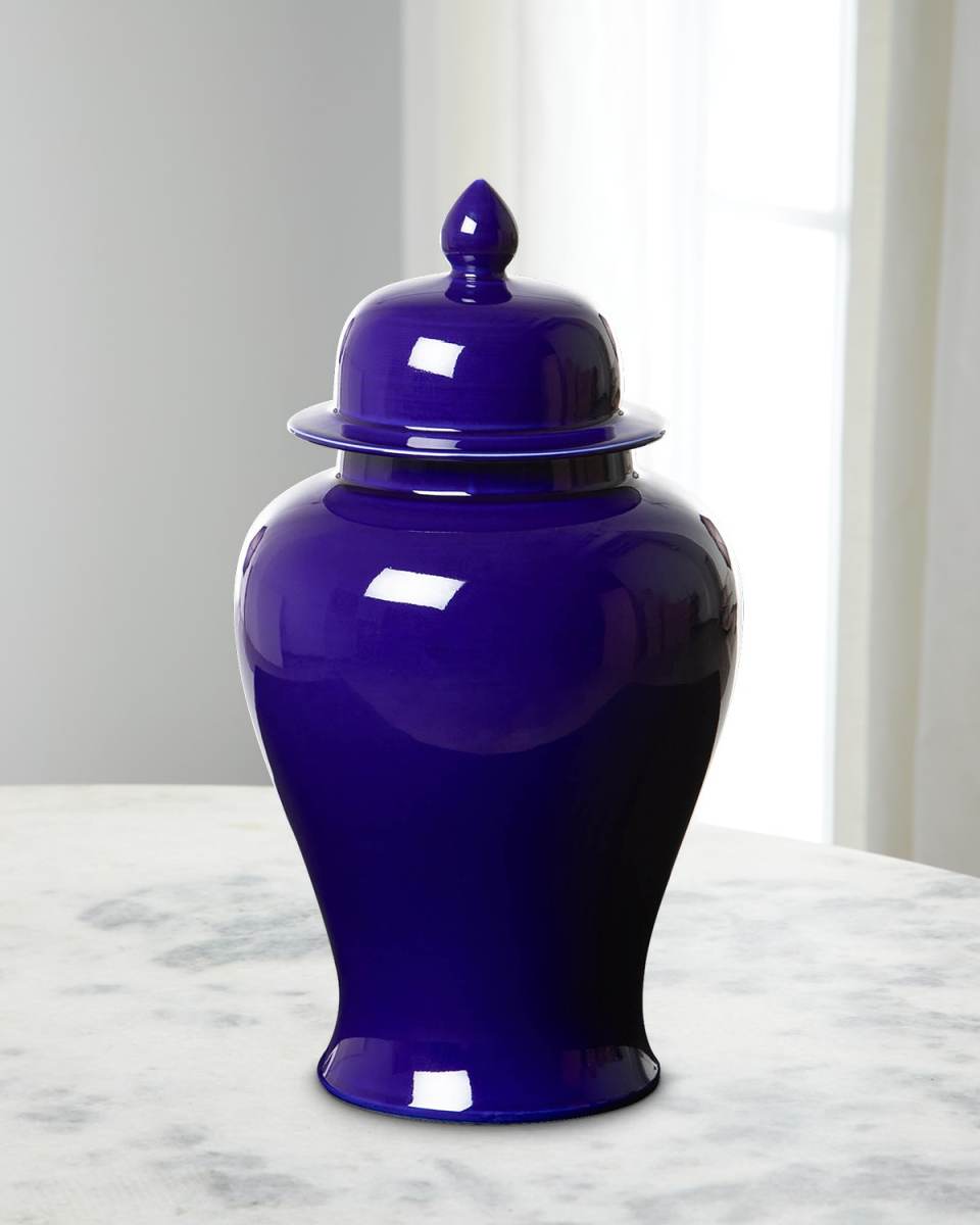 Imperial Ceramic Ginger Jar, Small